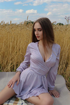 Chica ucraniana soltera vladlena de zaporozhye con pelo Marrón oscuro y edad 23 photo-5