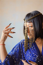 German bride ksenia from munich with White Grey hair 32 years old photo-12