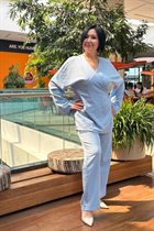 almaty bride mayra with Black hair age 49 photo-2