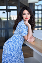 Mariée ukrainienne par correspondance nadiia de kiev avec Brunette cheveux, âge 48 photo-17