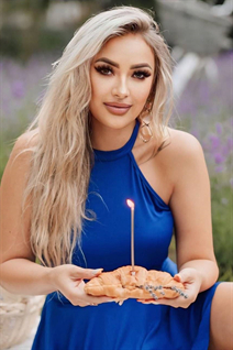 Wife from Ukraine svitlana from rakhiv with Blonde hair age 35
