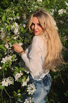 Jolie fille ukrainienne kateryna de kiev avec Blond cheveux, âge 45 photo-3