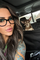 Femme parfaite hanna de ljubljana avec Brunette cheveux, âge 33 photo-1