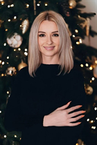 Wife from Ukraine oksana from kiev with Blonde hair age 40 photo-16