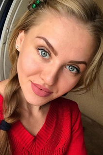 Beautiful ukrainian bride anna from dnipro with Blonde hair age 33