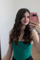 Single Ukrainian bride olexandra from kyiv with Dark Brown hair age 21 photo-12