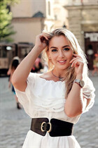 Girl from genova karina with Blonde hair age 33 photo-5