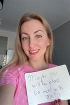 Perfect woman victoria from vienna with Blonde hair age 43 photo-1