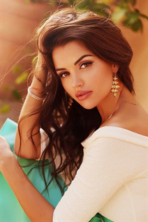 nicosia bride olga with Dark Brown hair age 43