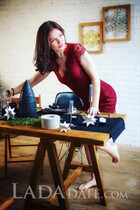 Femme ukrainienne de verkhnedneprovsk olga avec Chatain clairs cheveux, âge 33 photo-1