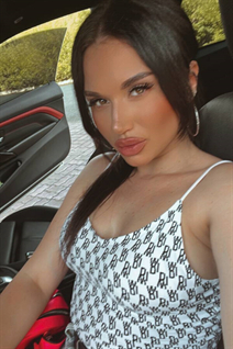 Beautiful women of ukraine yana from kiev with Black hair age 29