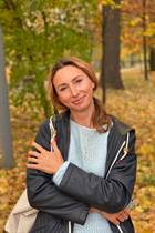 Mariée ukrainienne julia de kiev avec Chatain clairs cheveux, âge 46 photo-26