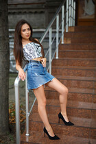 Beautiful woman of ukrainian marharyta from zaporozhye with Black hair age 29 photo-1