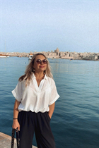 Ukrainian girl model angela from kharkov with Blonde hair age 40 photo-46