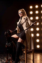 Ukrainian lady irina from lviv with Blonde hair age 55 photo-18