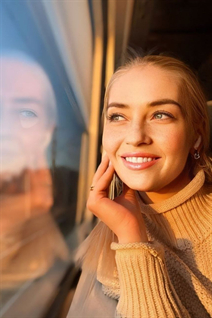 Belle mariée ukrainienne victoria de kharkov avec Blond cheveux, âge 44