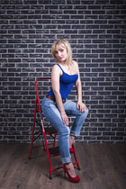 Ukrainian woman for marriage julia from zaporozhye with Blonde hair age 40 photo-5