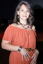 Épouse d'Ukraine olena de glukhov avec Brunette cheveux, âge 39 photo-1