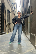 Perfect woman iryna from livorno with Dark Brown hair age 47 photo-1