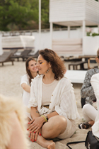 Épouse d'Ukraine olena de glukhov avec Brunette cheveux, âge 39 photo-5