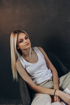 Beautiful wife from Ukraine olesya from poltava with Blonde hair age 18 photo-6