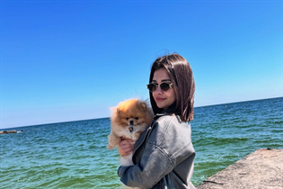 Femme célibataire ukrainienne elena de odessa avec Brunette cheveux, âge 24 photo-12
