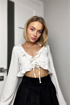 Ukrainian bride ruslana from odessa with Blonde hair age 21 photo-11