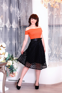Beautiful woman of Ukraine eugenia from kharkov with Dark Brown hair age 31