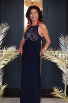 Wife from Ukraine olena from kyiv with Dark Brown hair age 59 photo-7
