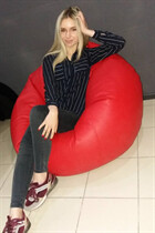 Lady from Ukraine valeria from konstantinovka with Blonde hair age 24 photo-6