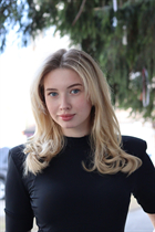 Mariée ukrainienne eleonora de rovno avec Blond cheveux, âge 19 photo-5