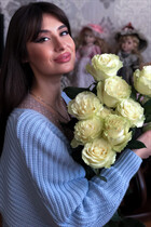 Wife from Ukraine alina from sumy with Dark Brown hair age 27 photo-12