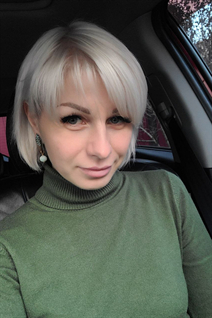 Jolie fille ukrainienne julia de odesa avec Blond cheveux, âge 38