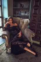 Superbe mariée russe julianna de saint-petersburg avec Chatain clairs cheveux, âge 35 photo-3