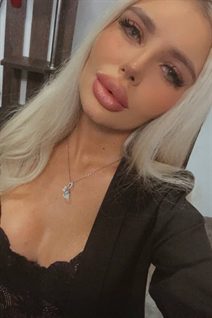 Perfect woman irina from astana with Blonde hair age 24