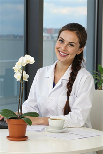 Bride from vienna elizabeth with Dark Brown hair age 45