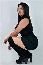 Mujer colombiana hermosa julianna de bogota con pelo Negro y 26 años photo-2