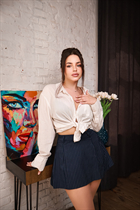 Jolie fille ukrainienne vladlena de kiev avec Brunette cheveux, âge 25 photo-4