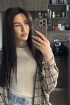 Beautiful woman of Ukraine yelyzaveta from dnipro with Dark Brown hair age 24 photo-8