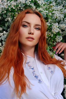 Ukraine woman marriage daria from cherkassy with Red hair age 24