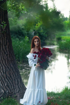 Belle fille ukrainienne iryna de kropyvnytskyi avec Auburn cheveux, âge 37 photo-12