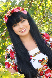Sexy Ukrainian bride tatyana from kharkov with Dark Brown hair age 29