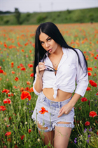 Belle fille ukrainienne olena de vinnytsya avec Noirs cheveux, âge 38 photo-1