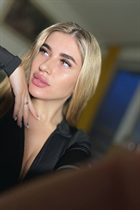 Ukrainian mail order bride olga from kiev with Black hair age 26 photo-1