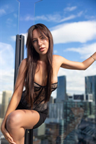calgary bride angelina with Dark Brown hair age 23 photo-1