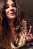 Superbe mariée russe julianna de saint-petersburg avec Chatain clairs cheveux, âge 35 photo-4