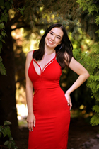 Salir con chica ucraniana nika de kharkov con pelo Marrón oscuro y edad 25 photo-3