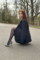 Jolie fille ukrainienne alena de odessa avec Roux cheveux, âge 30 photo-15