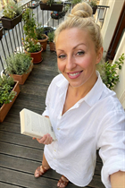 Beautiful czech woman oksana from prague with Blonde hair 41 years old photo-25