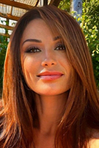 Mariée ukrainienne tatiana de kyiv avec Chatain clairs cheveux, âge 34